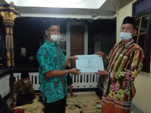 SERAH TERIMA HASIL MUSDUK (MUSYAWARAH PADUKUHAN)