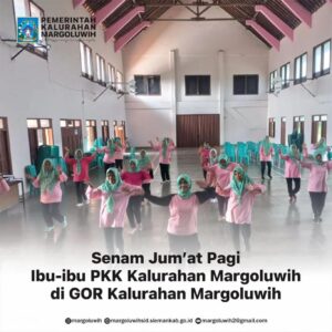 SENAM SEHAT JUM’AT PAGI
