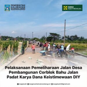 PEMBANGUNAN RABAT BETON (CORBLOK) BAHU JALAN RUAS JALAN PADUKUHAN CIBUK KIDUL-CIBUK LOR II