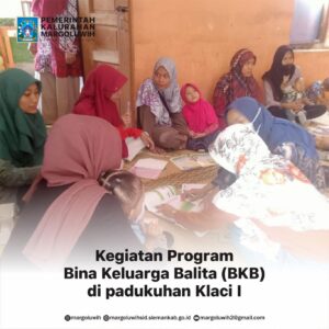 KEGIATAN PROGRAM BINA KELUARGA BALITA (BKB) PADUKUHAN KLACI I