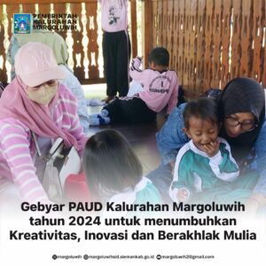 GEBYAR PAUD KALURAHAN MARGOLUWIH TAHUN 2024