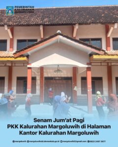 SENAM JUM’AT PAGI IBU-IBU PKK KALURAHAN MARGOLUWIH