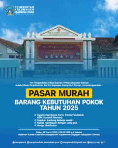 PASAR MURAH BARANG KEBUTUHAN POKOK TAHUN 2025