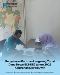PENYALURAN BANTUAN LANGSUNG TUNAI DANA DESA (BLT-DD) KALURAHAN MARGOLUWIH TAHAP I,II DAN III TAHUN 2025