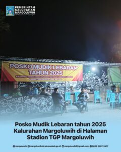 POSKO MUDIK LEBARAN TAHUN 2025 KALURAHAN MARGOLUWIH
