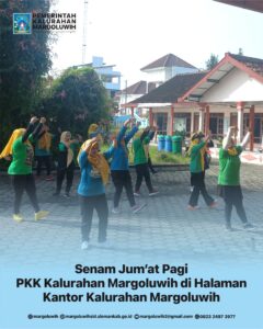 SENAM JUM’AT PAGI PKK KALURAHAN MARGOLUWIH