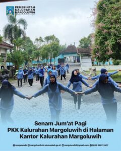 SENAM JUM’AT PAGI PKK KALURAHAN MARGOLUWIH