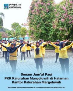 SENAM JUM’AT PAGI PKK KALURAHAN MARGOLUWIH