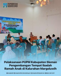 PENGEMBANGAN TEMPAT IBADAH RAMAH ANAK DI KALURAHAN MARGOLUWIH
