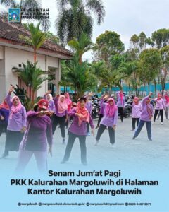 SENAM JUM’AT PAGI PKK KALURAHAN MARGOLUWIH