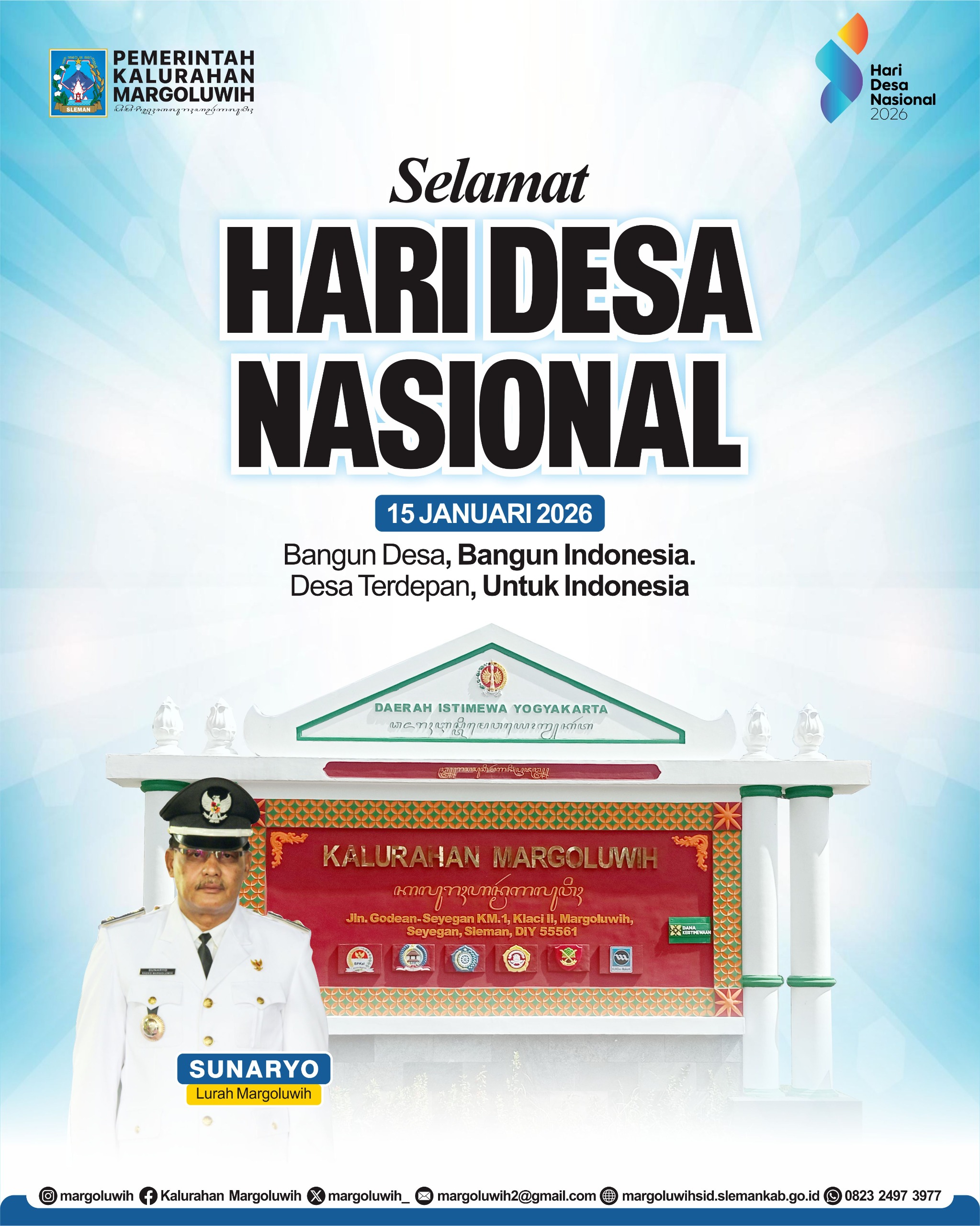 SELAMAT HARI DESA NASIONAL TAHUN 2026