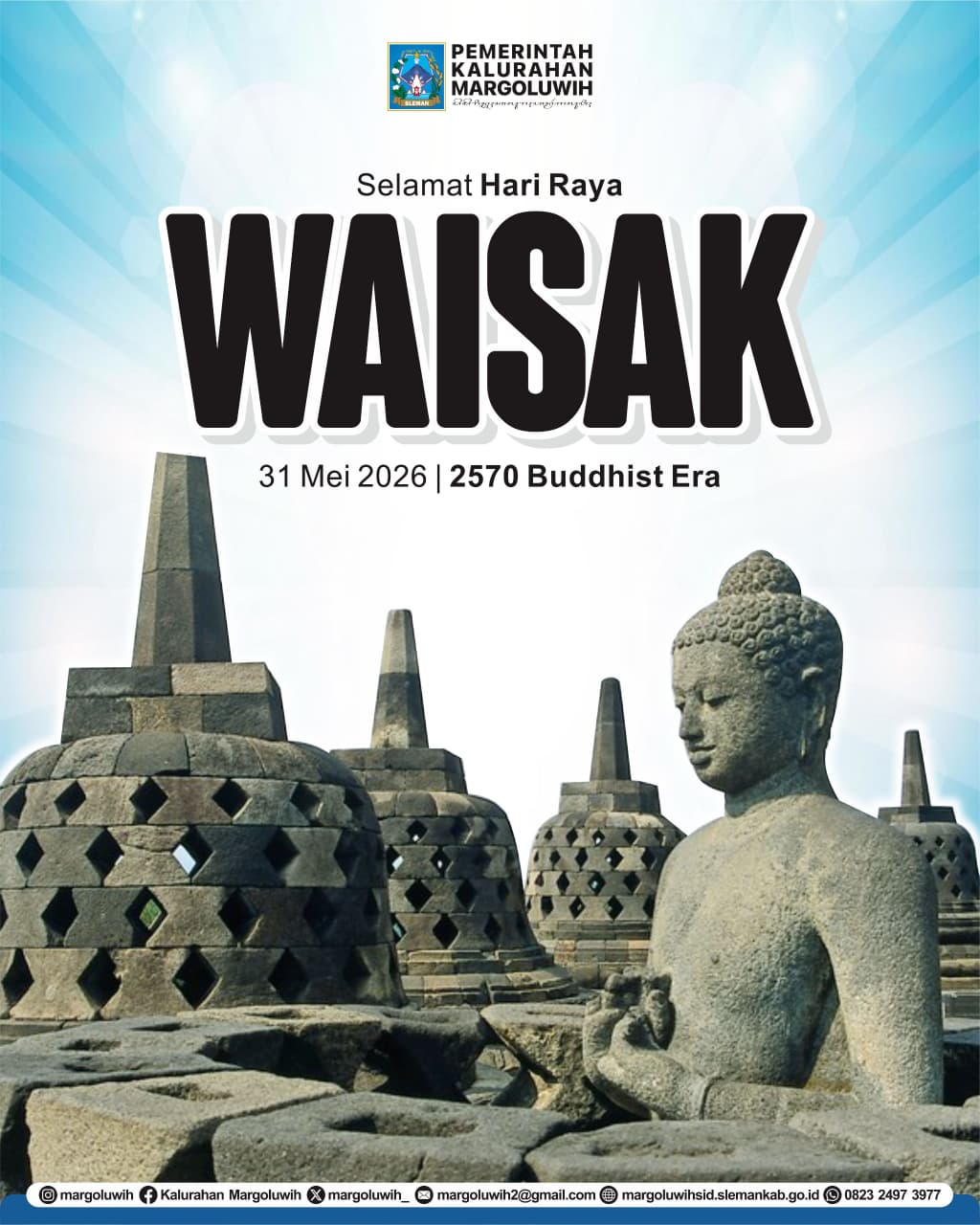 SELAMAT HARI RAYA WAISAK 2570 BUDDHIST ERA