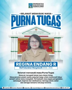 SELAMAT MEMASUKI MASA PURNA TUGAS, IBU ENDANG